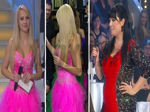 Barbora Rakovská pripomínala krehkú Barbie, hviezdou večera sa však stala okrúhla Ivana Christová. 
