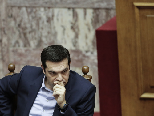 Alexis Tsipras počas špeciálnej debaty hovoril o reparáciách, ktoré neboli Grécku nikdy úplne splatené.