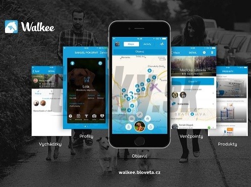 Walkee pre aktívnych majiteľov zvierat