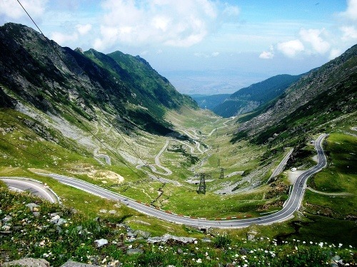 Transfagaran, Transylvánia, Rumunsko