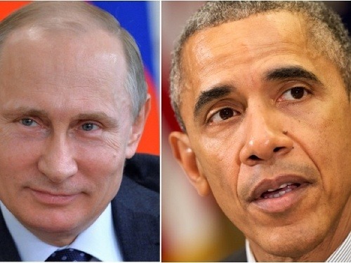 Vladimir Putin a Barack Obama