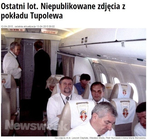 Poslednú fotografiu z lietadla, v ktorom zomrel Lech Kaczyński, zverejnili poľské médiá v týchto dňoch.