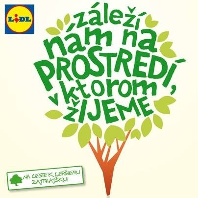 Lidl patrí medzi ekologicky najzodpovednejšie firmy na Slovensku