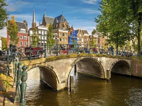 Amsterdamské kanály, Holandsko