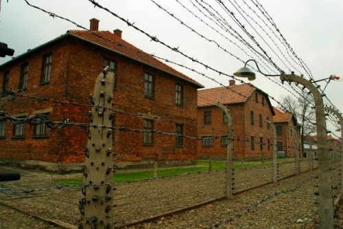 Nacistický tábor v Osvienčime.