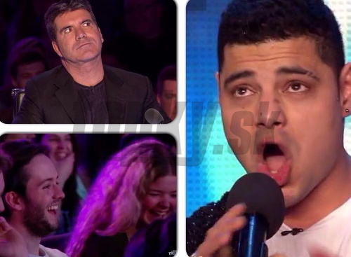 Simon Cowell i publikum vysmiali Slováka Erika, ktorý sa zúčastnil britského Talentu.