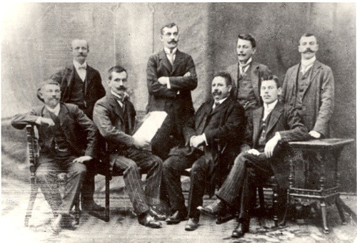 Mzdový komitét z r. 1911, zastupujúci robotníkov v mzdových sporoch