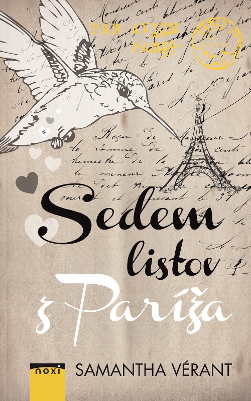 Obal knihy Sedem listov z Paríža