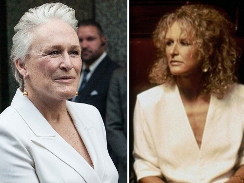 Glenn Close sa v priebehu rokov výrazne zmenila. 