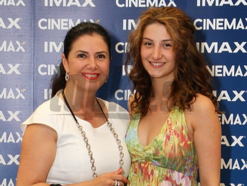 Iveta Malachovská a jej dcéra Kristína sa boli spolu pozrieť na otvorenie nového kina. 