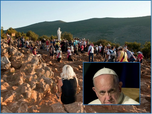 Pápež František má pochybnosti o údajných zjaveniach v Medžugorí.