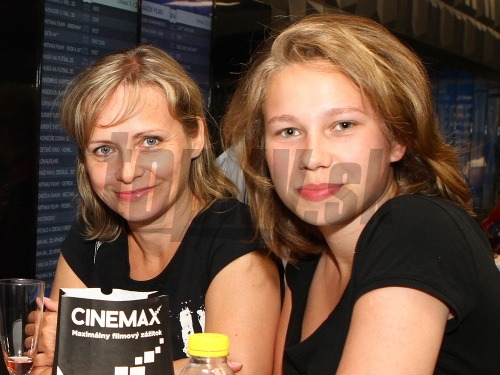 Herečka Zuzana Skopálová a dcéra Rebecca sa na seba mimoriadne podobajú. 