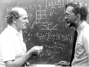 Ben Abeles (vľavo) so svojím kolegom v roku 1972