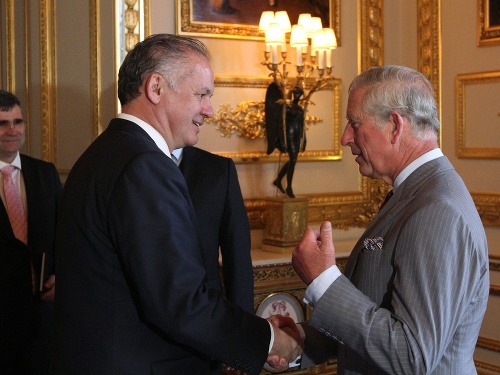 Prezident Andrej Kiska sa stretol s princom Charlesom