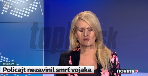 Moderátorka Adriana Kmotríková kolabovala v priamom prenose.