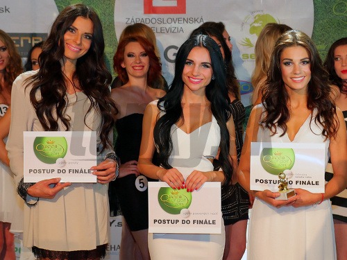 Trojica postupujúcich finalistiek.