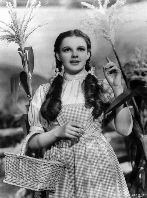 Judy Garland vo filme Čarodejník z krajiny Oz (1939)