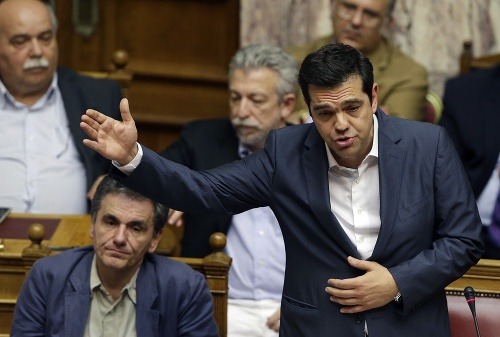 Alexis Tsipras a minister financií