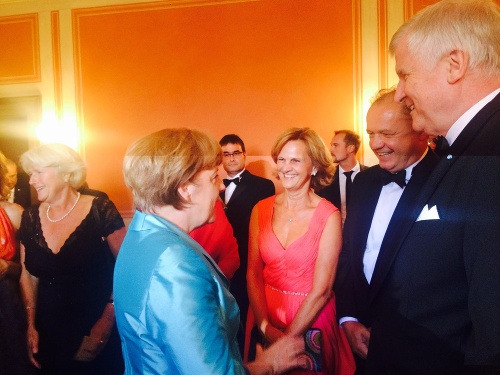 Angela Merkelová a Andrej Kiska