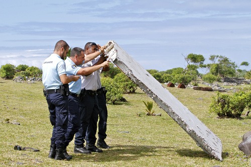 Údajné trosky MH370