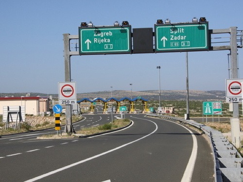 Diaľnice v Chorvátsku