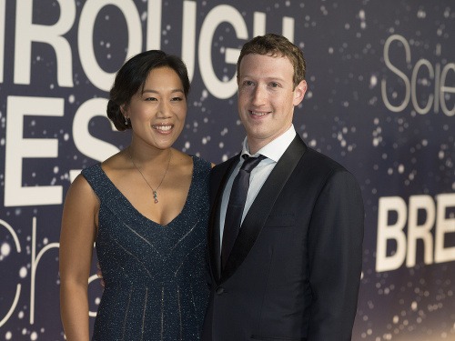 Mark Zuckerberg s manželkou