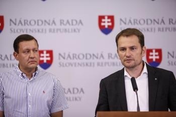 Daniel Lipšic a Igor Matovič