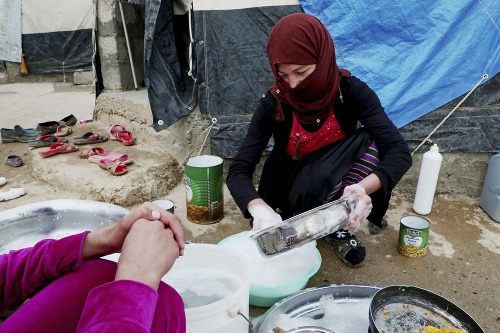 Mnoho žien utieklo zo Sýrie do iných krajín