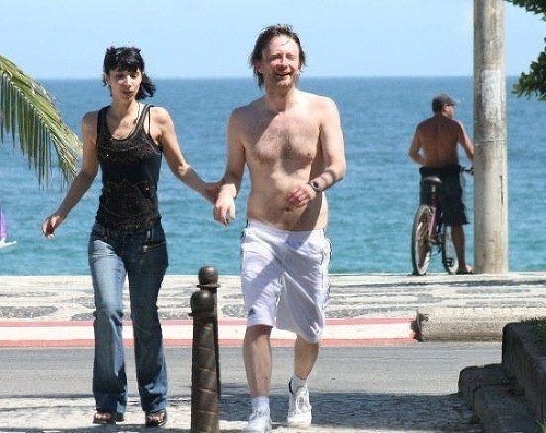 Thom Yorke a Rachel Owen