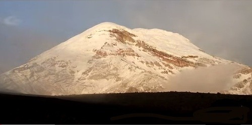 Ekvádorska sopka Chimborazo