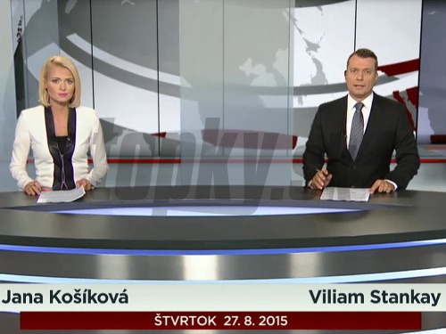 Správy RTVS hlásili Jana Košíková a Viliam Stankay. 