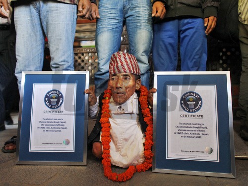 Chandra Bahadur Dangi - najmenší muž sveta