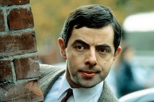 Rowan Atkinson ako legendárny Mr. Bean. 