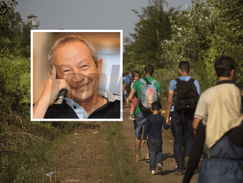 Naguib Sawiris kritizuje prístup vlád k utečencom
