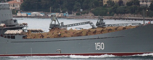 Aký je náklad tejto ruskej lode?
