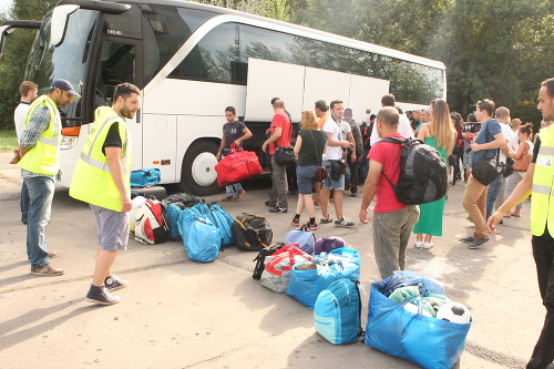 Do Gabčíkova dorazili prví utečenci z Rakúska.