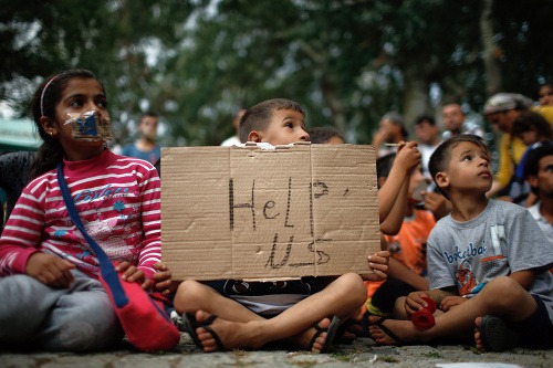 Utečenci prosia o pomoc