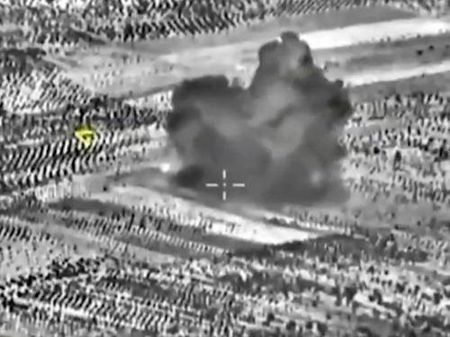 Ruské bojové lietadlá podnikli nálety na ciele v Sýrii.