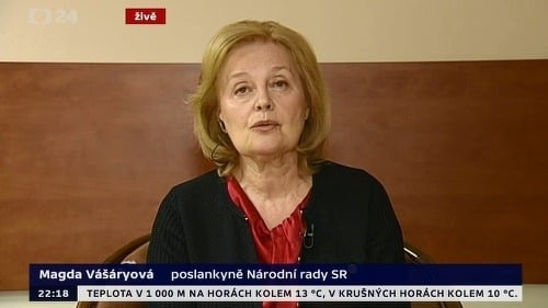 Magdaléna Vášáryová kritizovala našich politikov k postoju k utečencom.