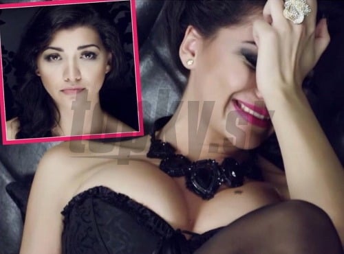 Dáša Šarközyová alias Mamba Dasha predviedla v klipe skutočný plač, aj neprirodzene vytlačené prsia.