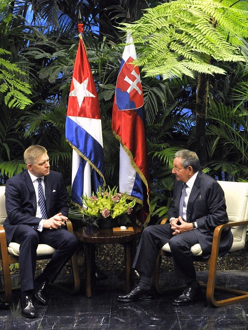 Robert Fico navštívil Kubu