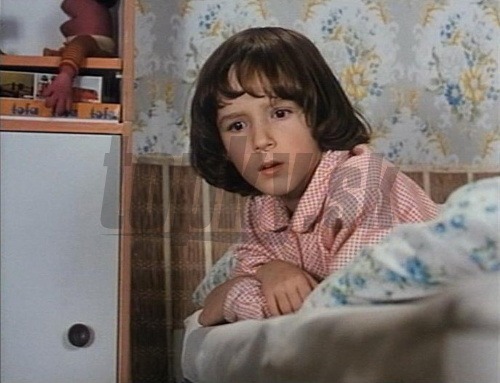 Žaneta Fuchsová v časoch, keď bola detskou hviezdou televíznych seriálov.