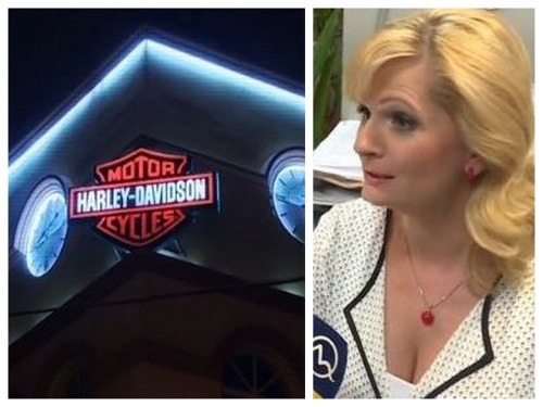 Andrea Paulínyová na reportáž spred Harley clubu tak ľahko nezabudne.