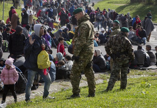 Utečenci v Slovinsku