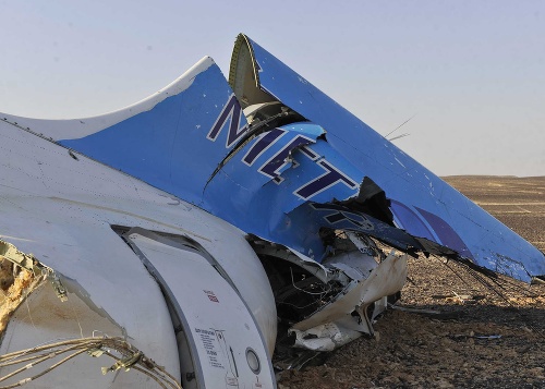 Fotka padnutého lietadla
