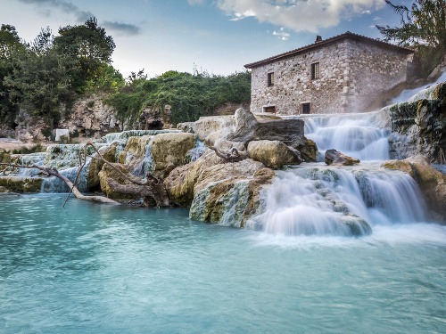 Prírodné kúpele v Saturnii, Taliansko