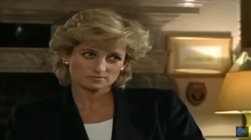 Diana počas rozhovoru pôsobila smutne a rezignovane