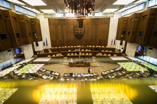 Ilustračné foto z parlamentu