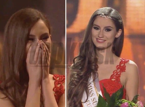 Slovenská kráska Petra Denková získala titul Miss Europe Supranational 2015.