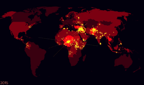 Teroristické siete sa od roku 2000 rozrástli